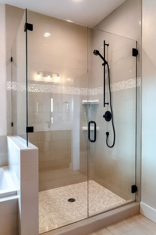 Walk-In Shower with Glass